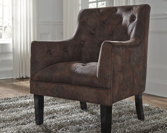 Cape Furniture Outlet - Ashley Furniture - Drakelle Accent Chair - Accent Chair / Mahogany - A3000051