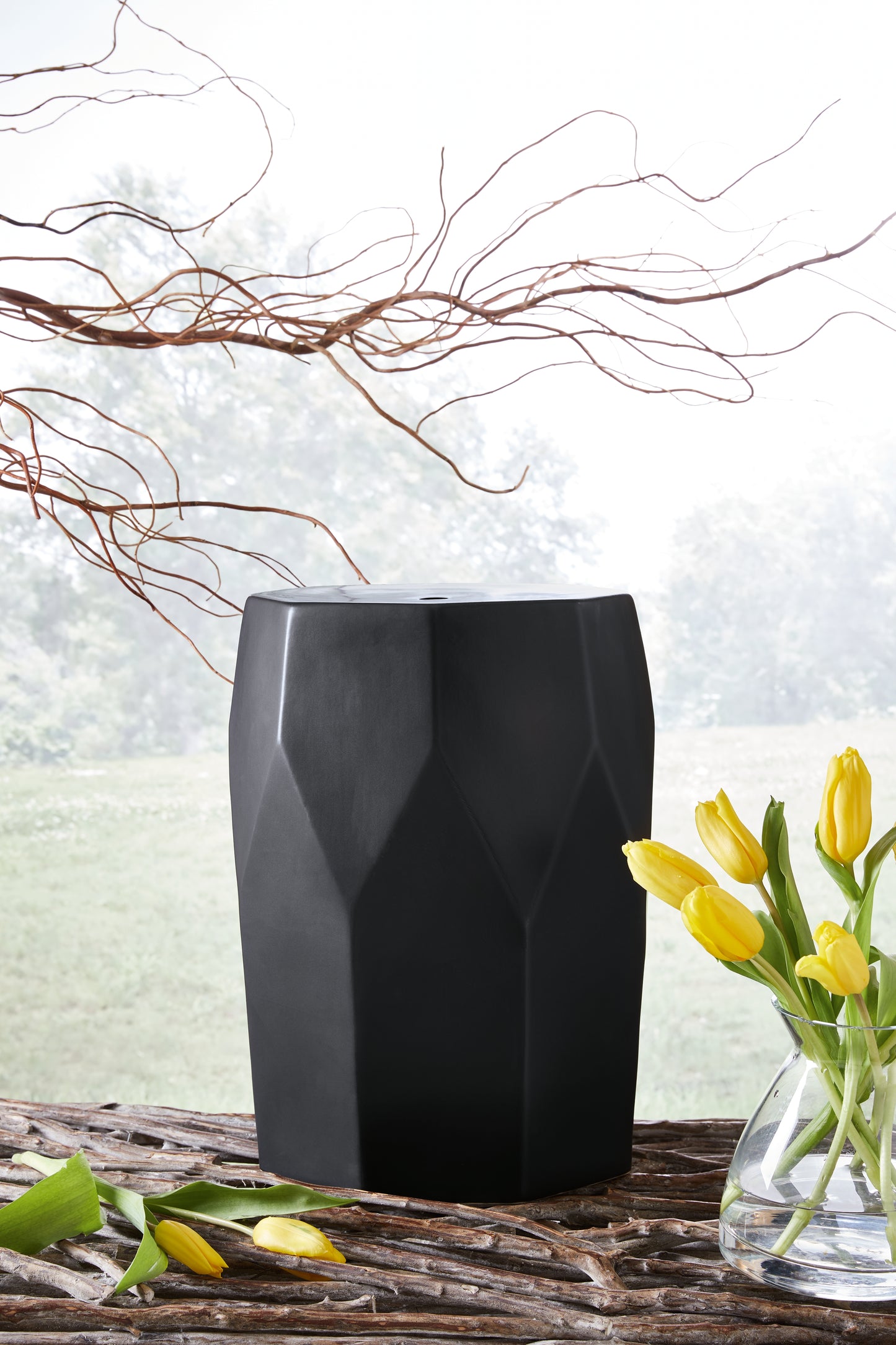 Cape Furniture Outlet - Ashley Furniture - Rhysworth Stool - Stool / Black - A3000632