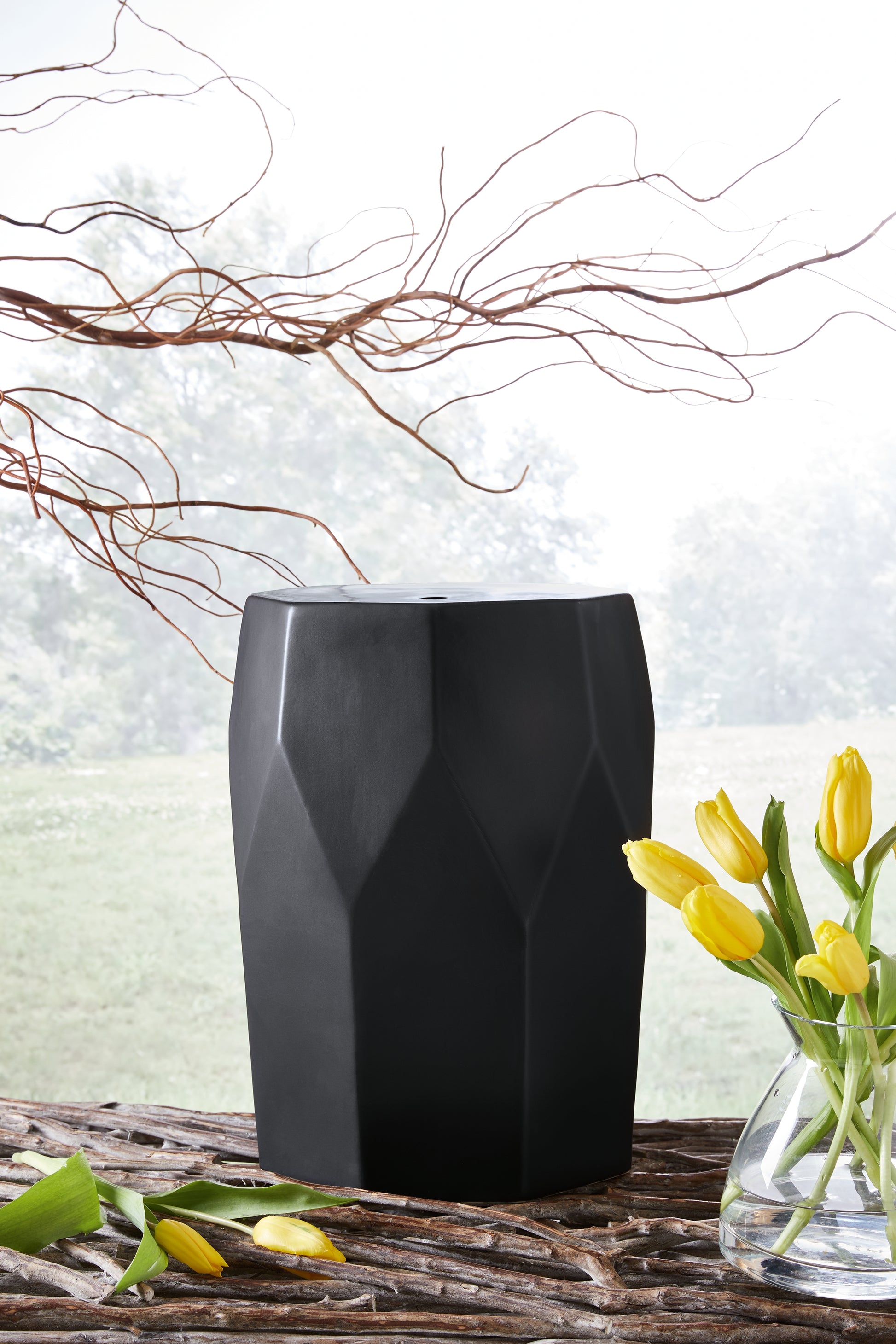 Cape Furniture Outlet - Ashley Furniture - Rhysworth Stool - Stool / Black - A3000632