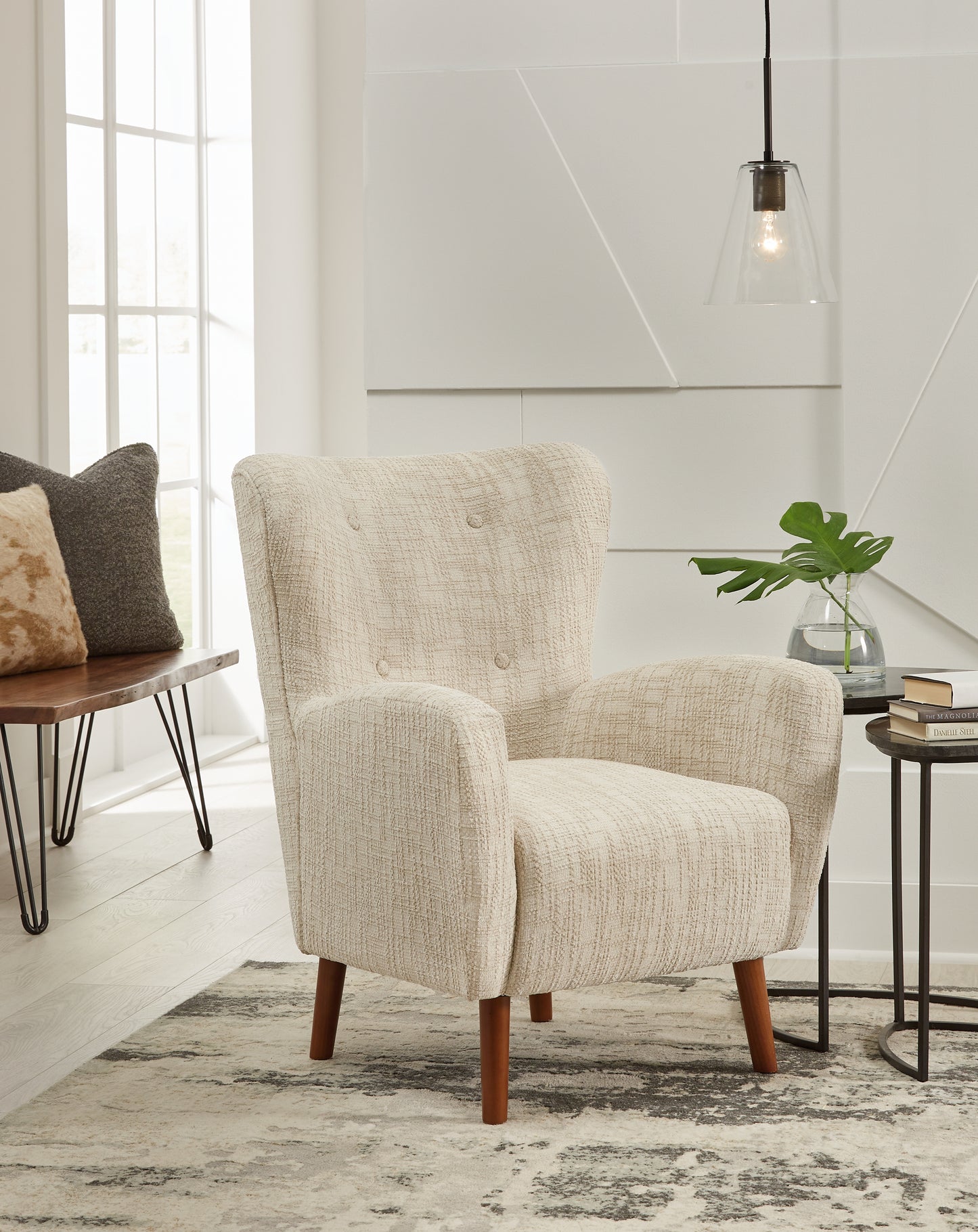 Cape Furniture Outlet - Ashley Furniture - Jemison Next-Gen Nuvella Accent Chair - Accent Chair / Dune - A3000638