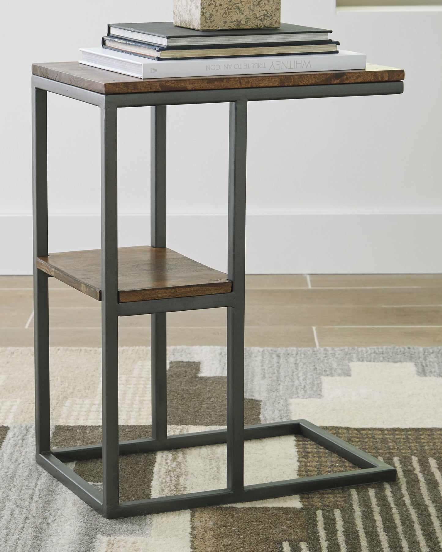 Cape Furniture Outlet - Ashley Furniture - Forestmin Accent Table - Accent Table / Natural/Black - A4000049