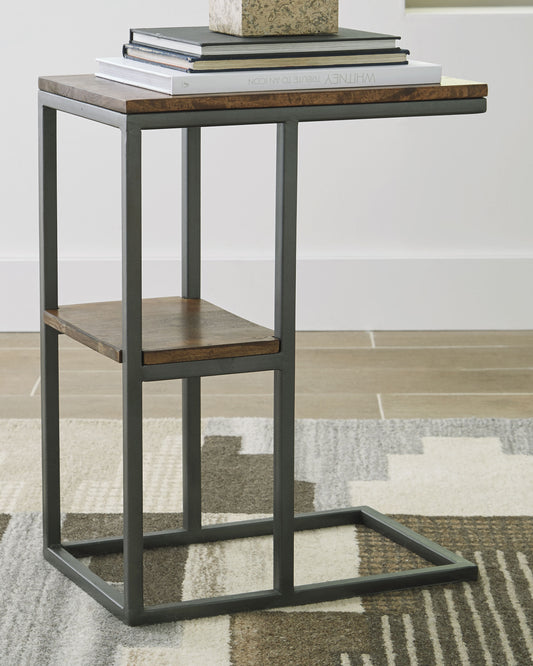 Cape Furniture Outlet - Ashley Furniture - Forestmin Accent Table - Accent Table / Natural/Black - A4000049