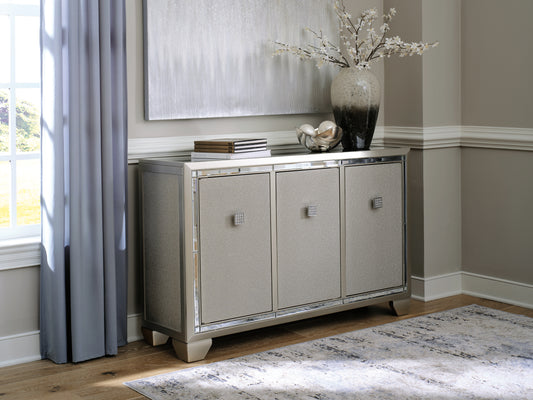 Cape Furniture Outlet - Ashley Furniture - Chaseton Accent Cabinet - Accent Cabinet / Champagne - A4000335
