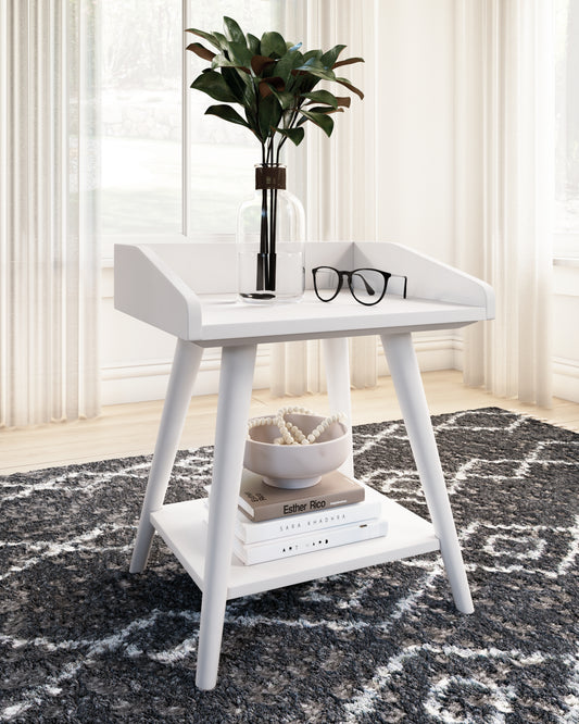 Cape Furniture Outlet - Ashley Furniture - Blariden Accent Table - Accent Table / White - A4000367