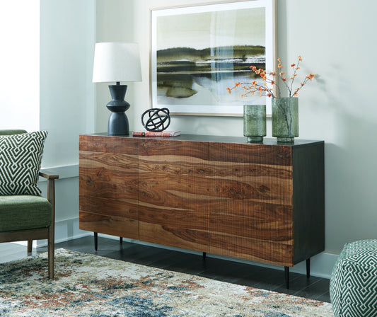 Cape Furniture Outlet - Ashley Furniture - Darrey Accent Cabinet - Accent Cabinet / Natural/Brown - A4000580