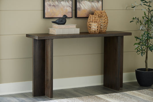 Cape Furniture Outlet - Ashley Furniture - Jalenry Console Sofa Table - Console Sofa Table / Grayish Brown - A4000596