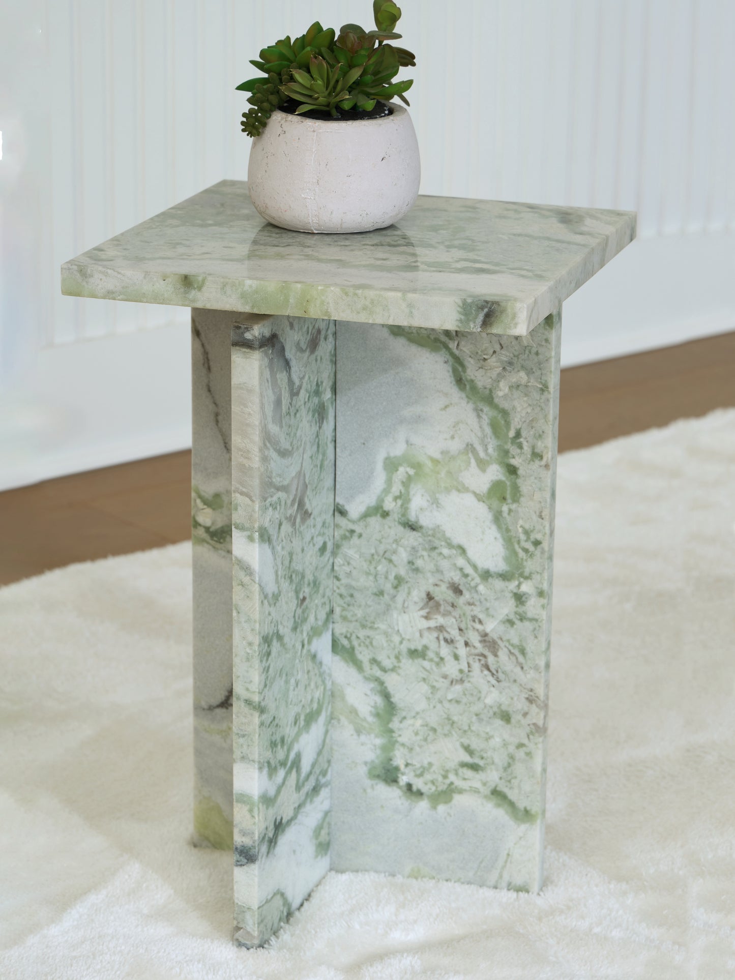 Cape Furniture Outlet - Ashley Furniture - Deaconwell Accent Table - Accent Table / White/Green - A4000648