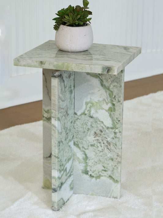Cape Furniture Outlet - Ashley Furniture - Deaconwell Accent Table - Accent Table / White/Green - A4000648