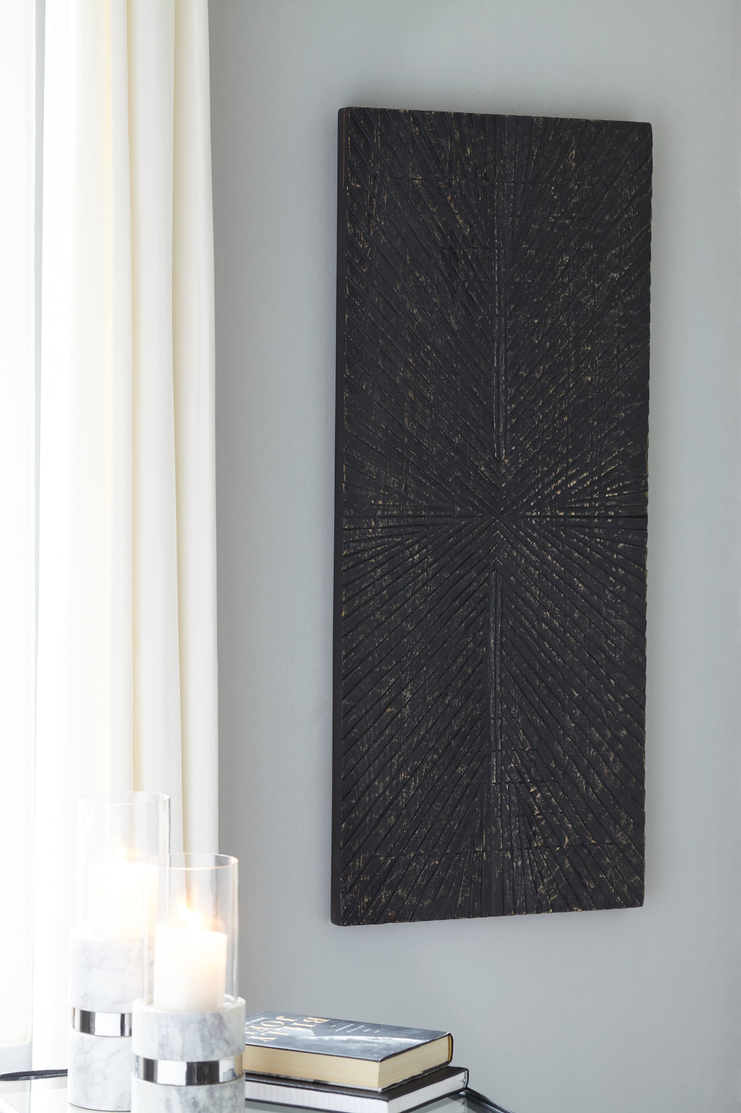 Cape Furniture Outlet - Ashley Furniture - Lenora Wall Decor - Wall Decor / Antique Black - A8010281