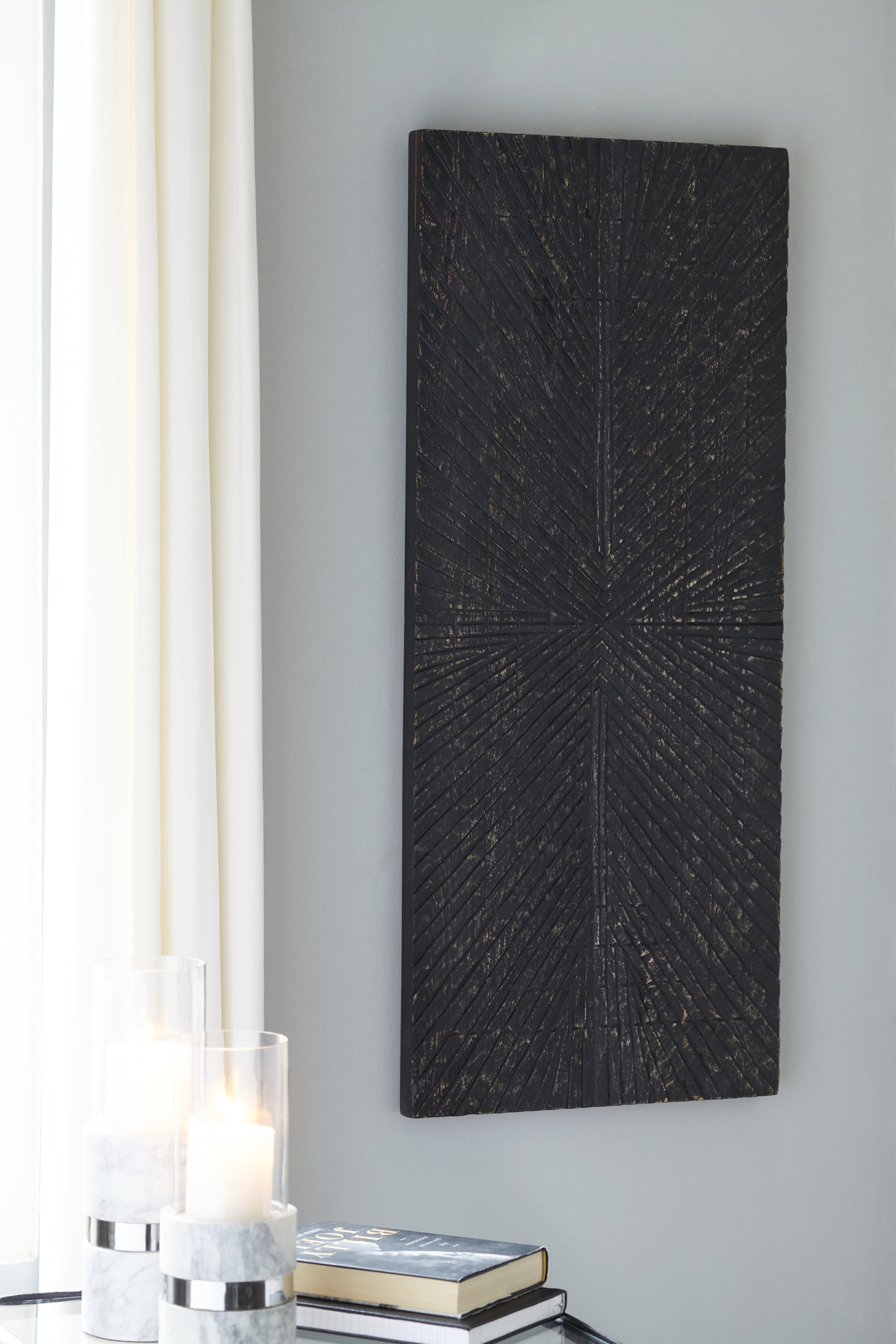 Cape Furniture Outlet - Ashley Furniture - Lenora Wall Decor - Wall Decor / Antique Black - A8010281
