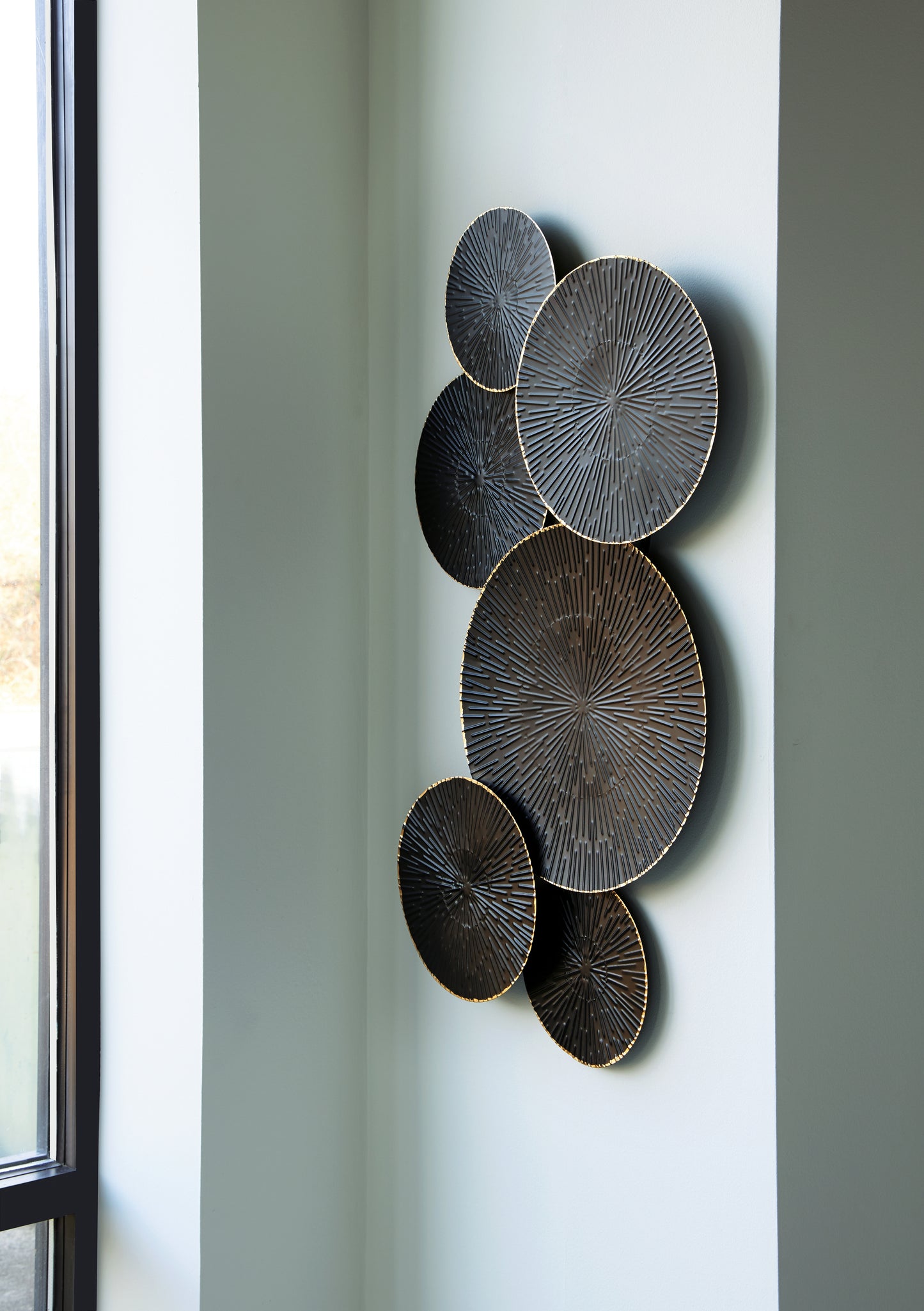 Cape Furniture Outlet - Ashley Furniture - Rhetlen Wall Decor - Wall Decor / Black/Gold Finish - A8010301