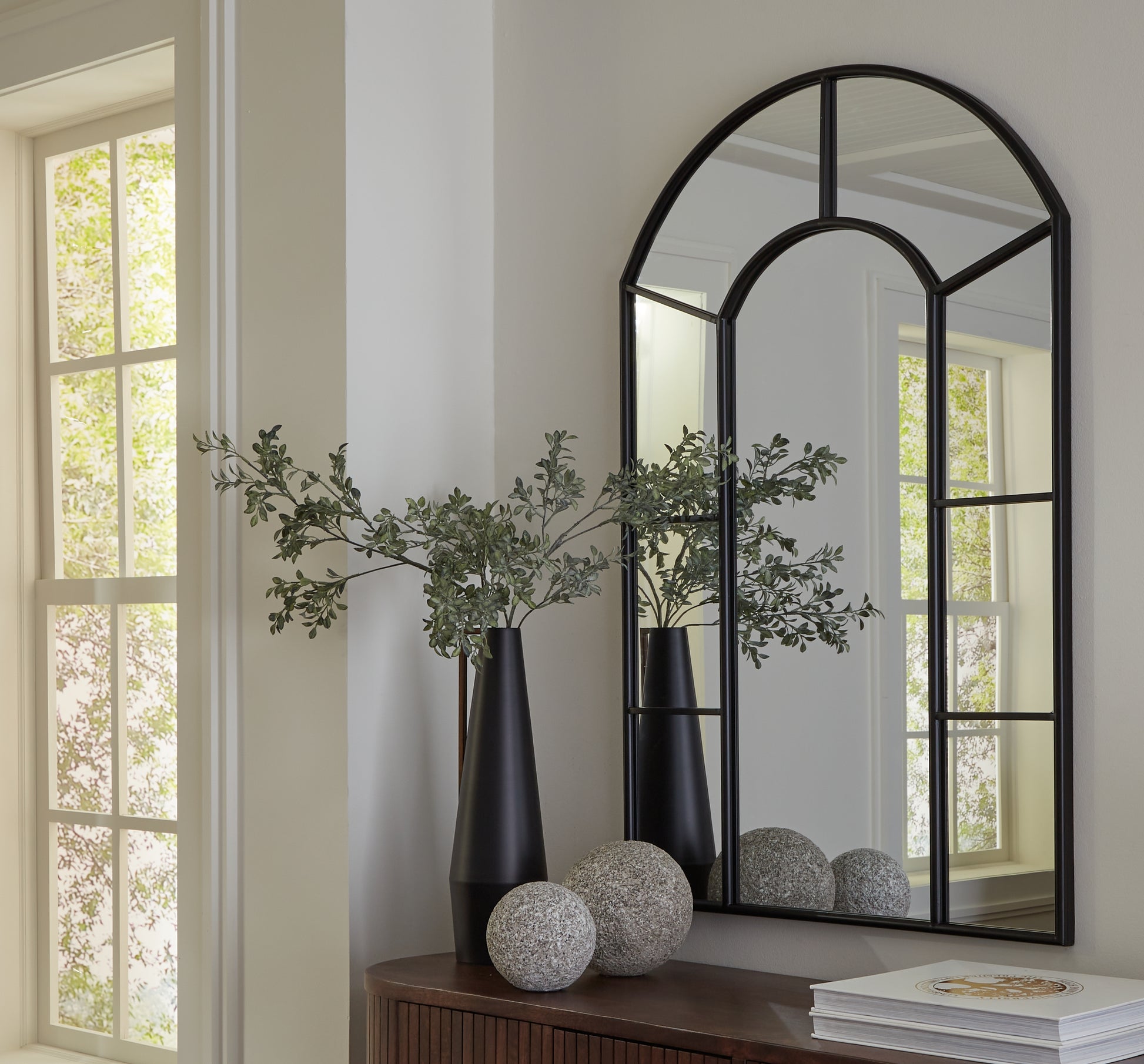 Cape Furniture Outlet - Ashley Furniture - Evengton Mirror - Accent Mirror / Black - A8010319