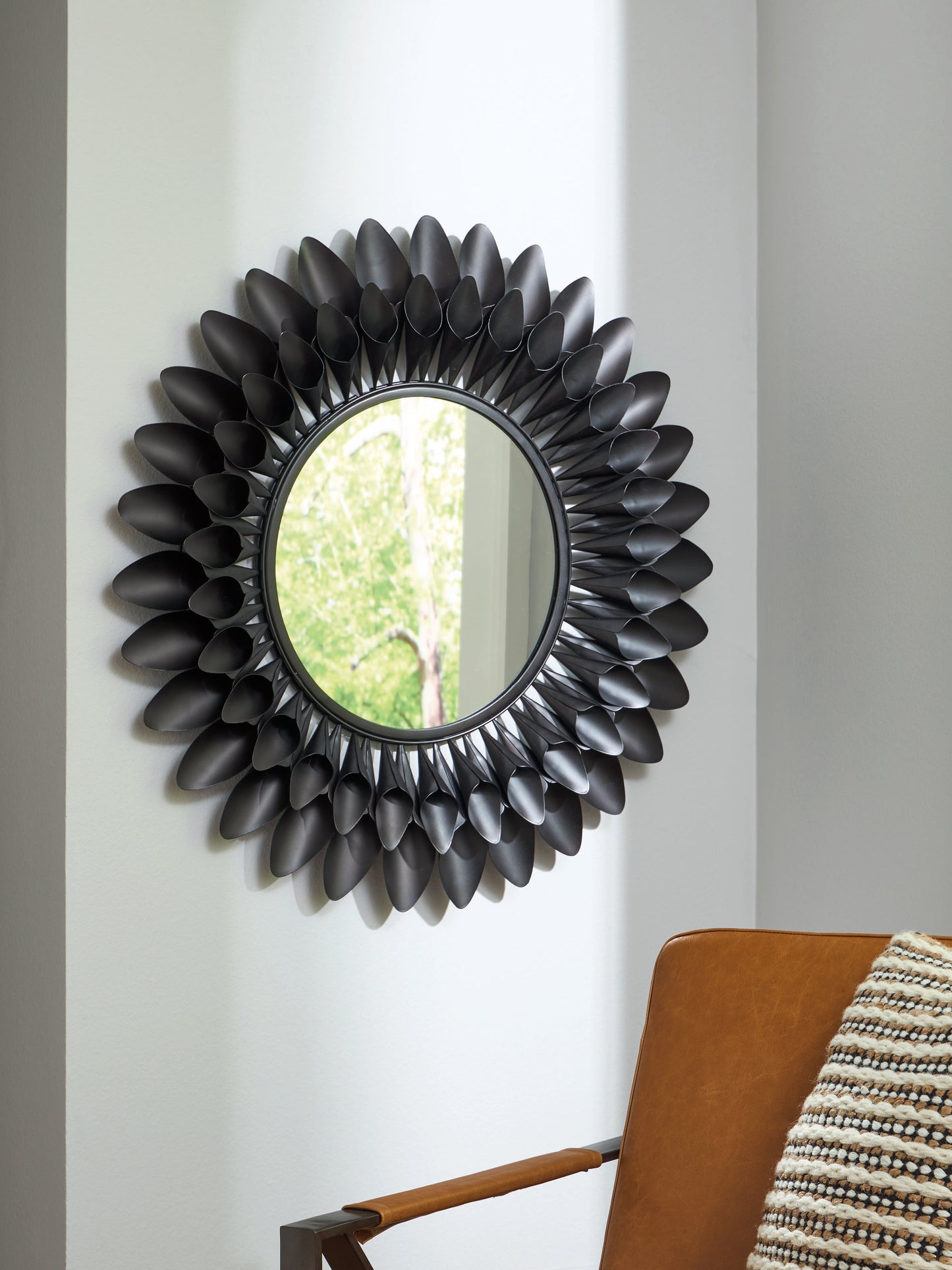 Cape Furniture Outlet - Ashley Furniture - Ryenmour Mirror - Accent Mirror / Oil Rubbed Bronze Finish - A8010421