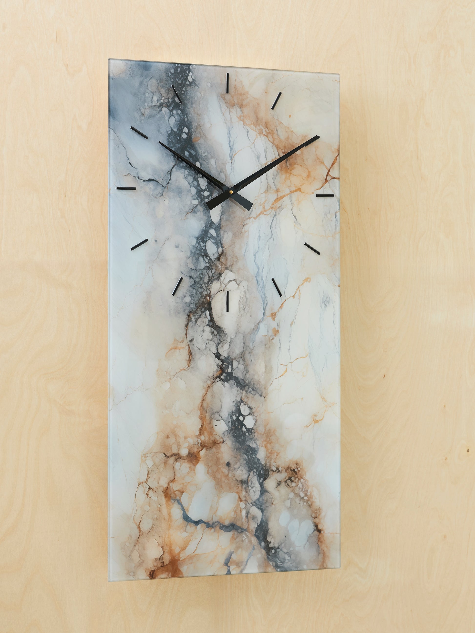 Cape Furniture Outlet - Ashley Furniture - Teague Wall Decor - Wall Clock / Black/Gold Finish - A8010430