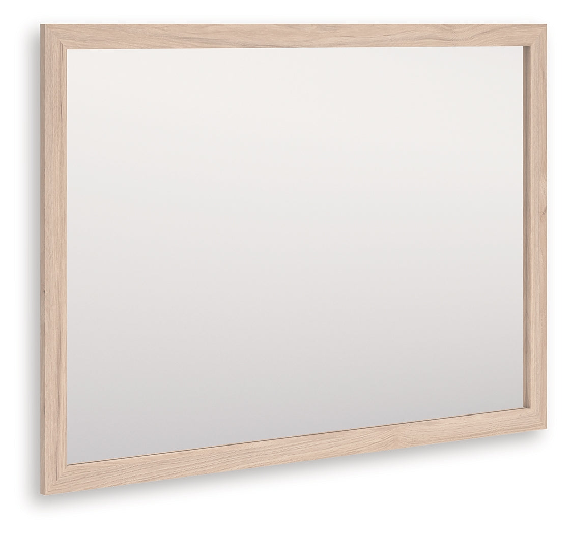 Cape Furniture Outlet - Ashley Furniture - Arloster Bedroom - Bedroom Mirror / Tan - PCB1566-36