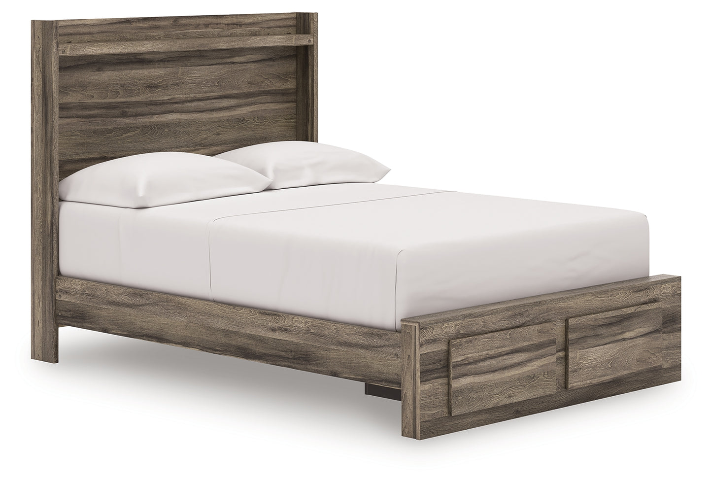 Cape Furniture Outlet - Ashley Furniture - Elbrim Bedroom - Full Panel Storage Bed / Brown - PCB2005B10