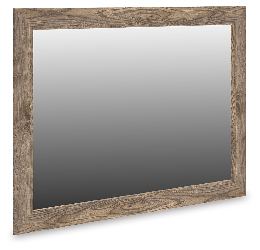 Cape Furniture Outlet - Ashley Furniture - Rusticott Bedroom - Bedroom Mirror / Brown - PCB2260-36