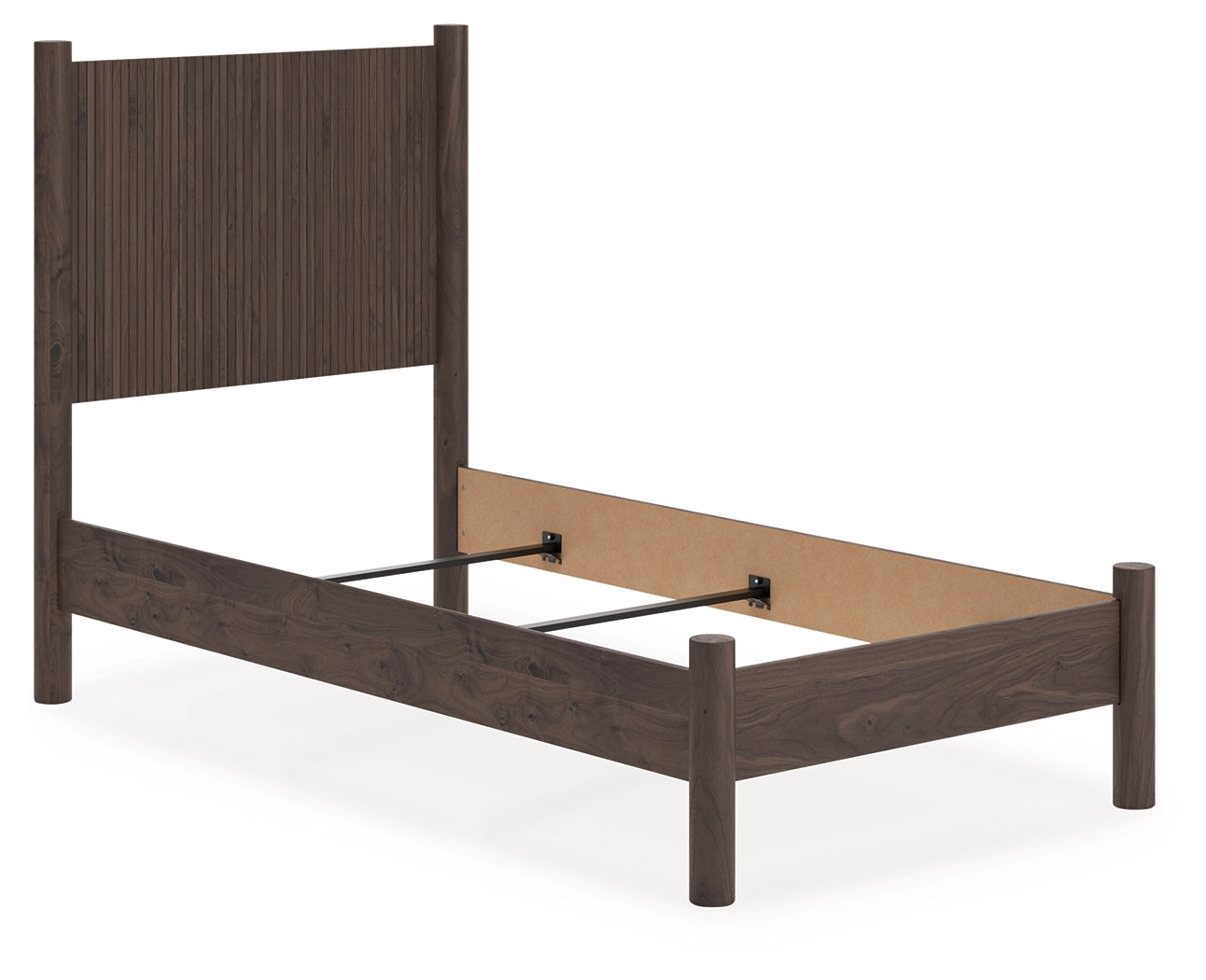 Cape Furniture Outlet - Ashley Furniture - Pamytta Bedroom - Twin Panel Bed / Brown - PCB2614B14