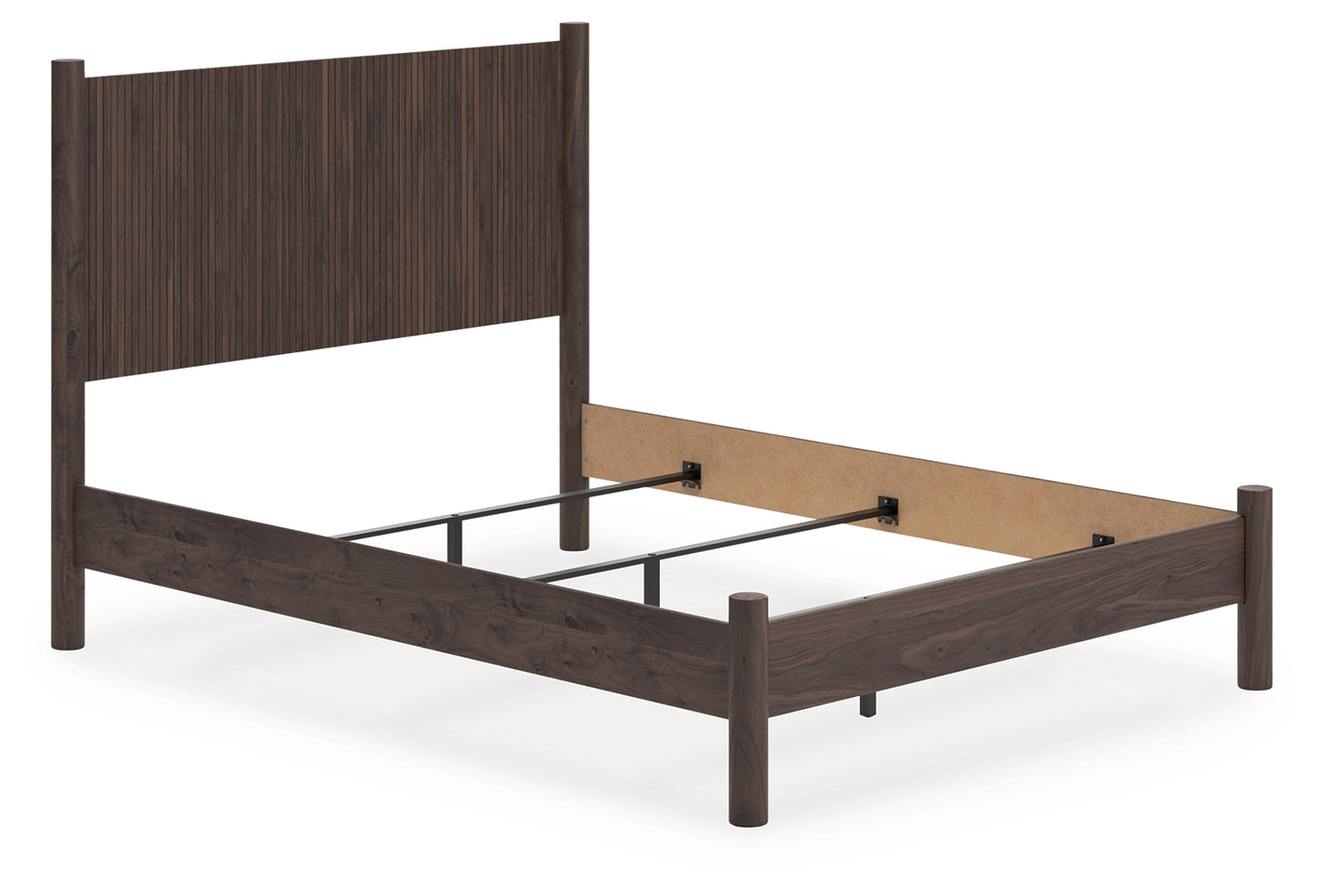 Cape Furniture Outlet - Ashley Furniture - Pamytta Bedroom - Queen Panel Bed / Brown - PCB2614B18