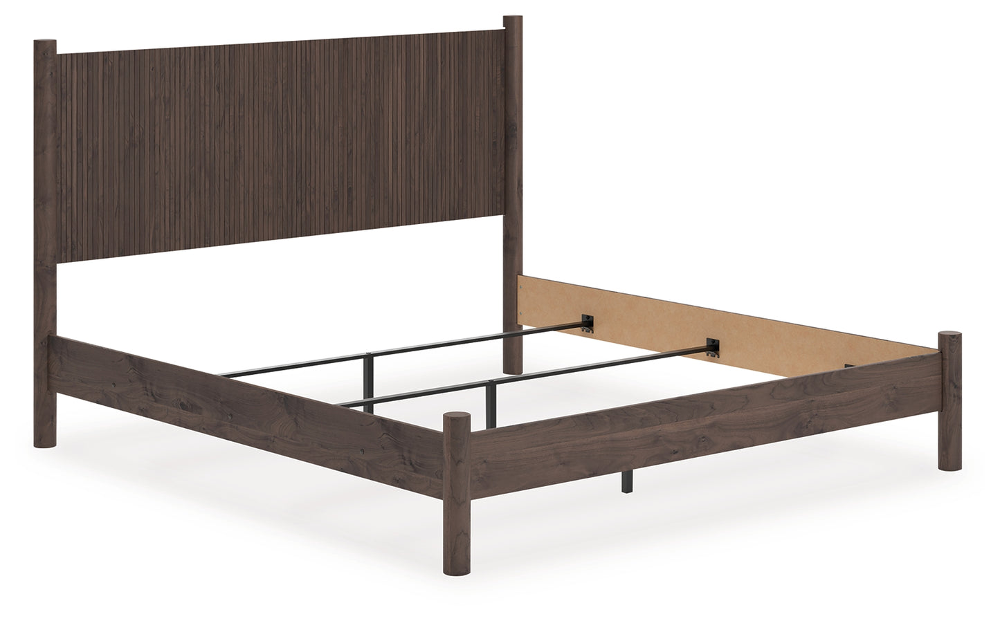 Cape Furniture Outlet - Ashley Furniture - Pamytta Bedroom - King Panel Bed / Brown - PCB2614B26