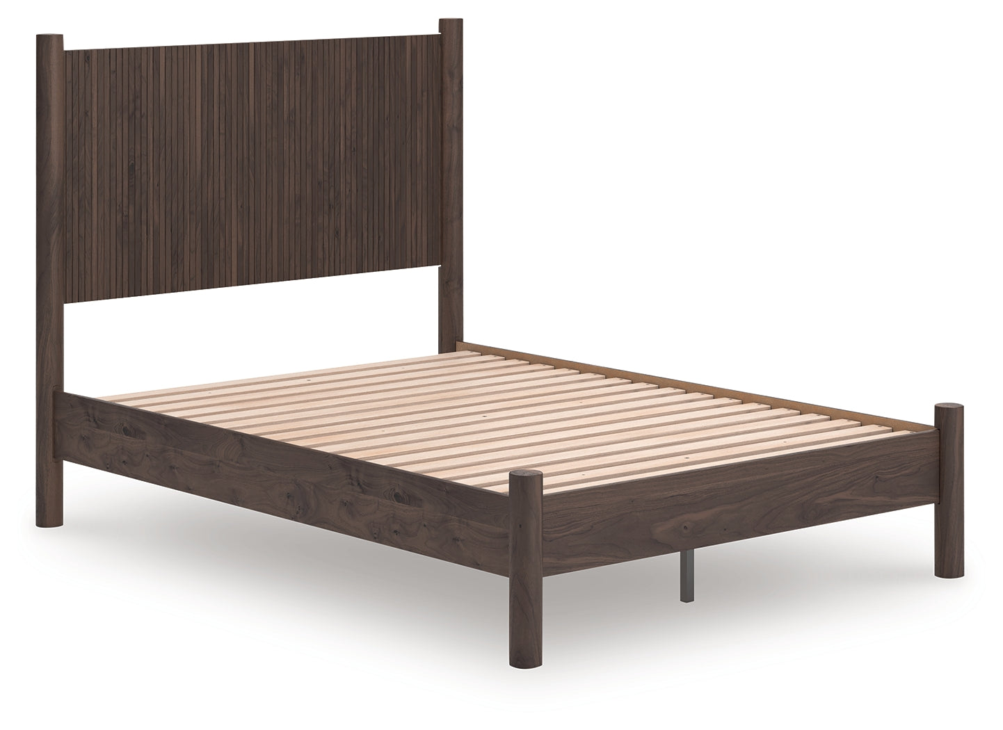 Cape Furniture Outlet - Ashley Furniture - Pamytta Bedroom - Full Panel Platform Bed / Brown - PCB2614B4