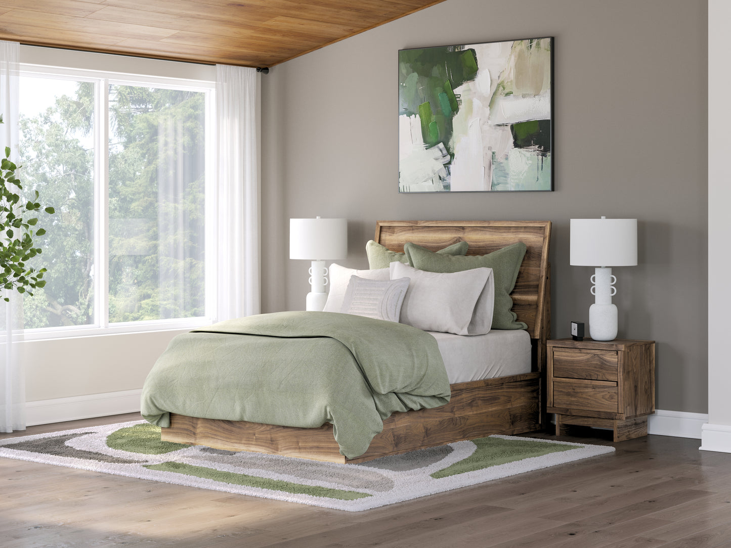 Cape Furniture Outlet - Ashley Furniture - Chirason Bedroom - Full Panel Bed / Brown - PCB3367B22