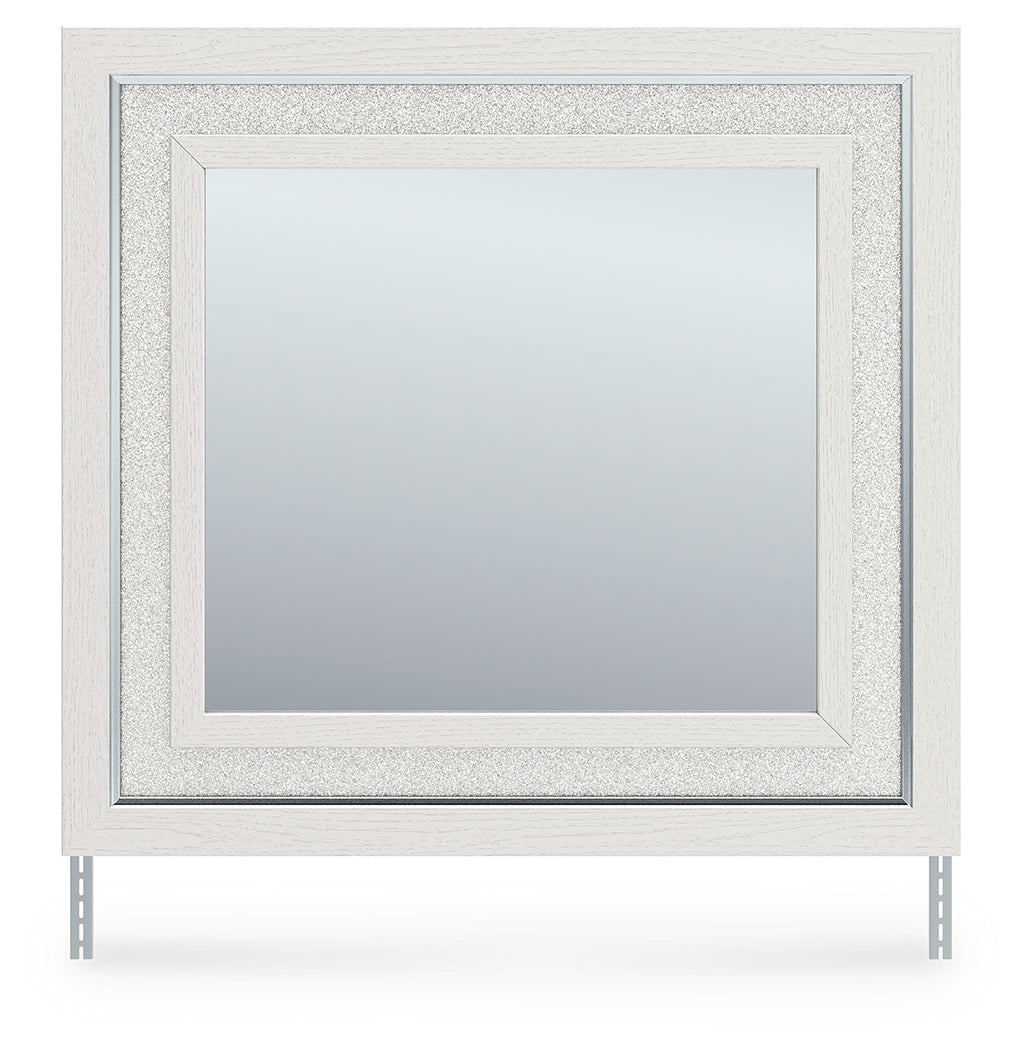 Cape Furniture Outlet - Ashley Furniture - Zuraleus Bedroom - Bedroom Mirror / White - PCB3381-36