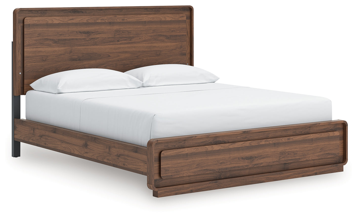 Cape Furniture Outlet - Ashley Furniture - Fortlorn Bedroom - California King Panel Bed / Walnut Brown - PCB386B5