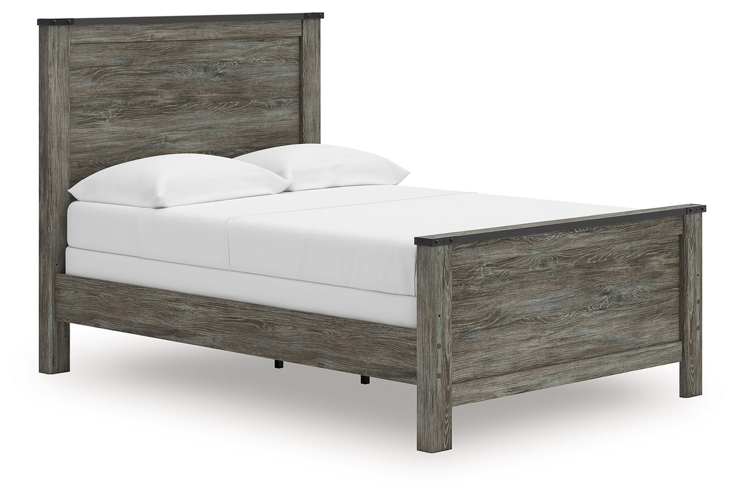 Cape Furniture Outlet - Ashley Furniture - Frandern Bedroom - Full Panel Bed / Black/Gray - B4480B19