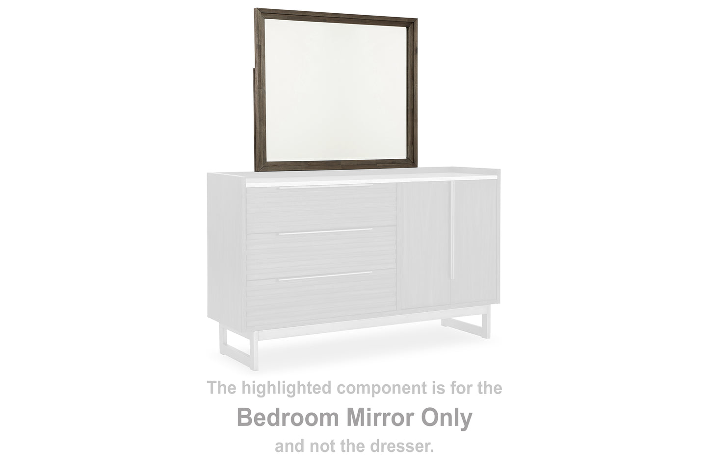 Cape Furniture Outlet - Ashley Furniture - Arkenton Bedroom - Bedroom Mirror / Grayish Brown - B786-36