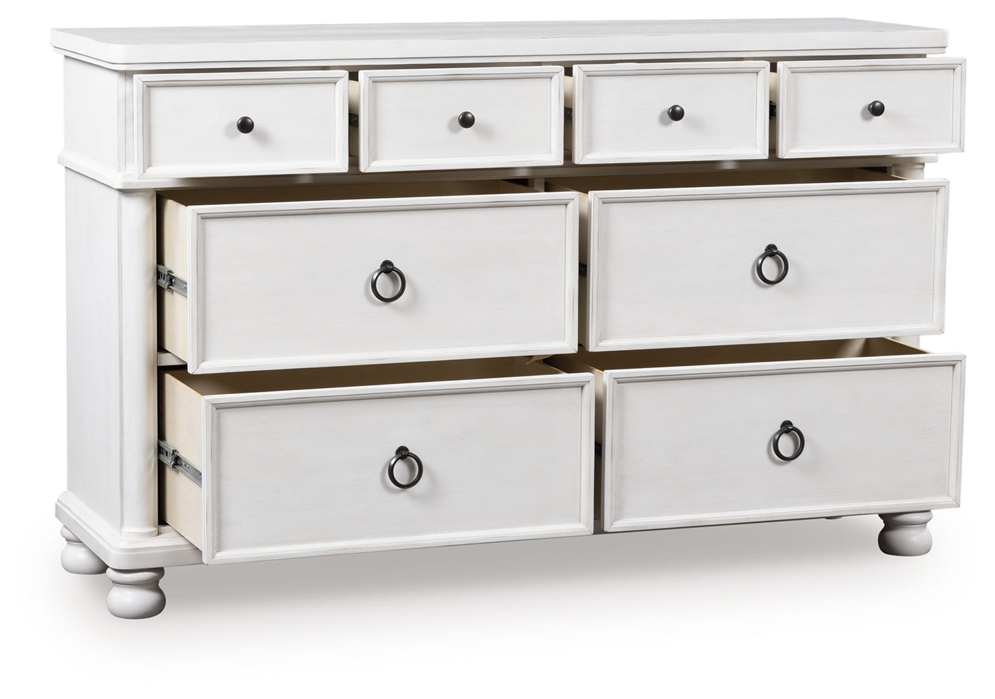Cape Furniture Outlet - Ashley Furniture - Rowlenstown Bedroom - Dresser / Antique White - PCB823-31