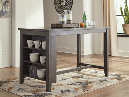 Cape Furniture Outlet - Ashley Furniture - Caitbrook Dining Room - RECT DRM Counter TBL Set(7/CN) / Gray - D388-423