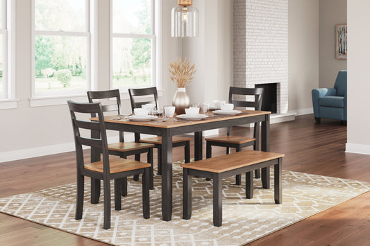 Cape Furniture Outlet - Ashley Furniture - Gesthaven Dining Room - Dining Chair (Set of 2) / Natural/Brown - D396-01X2