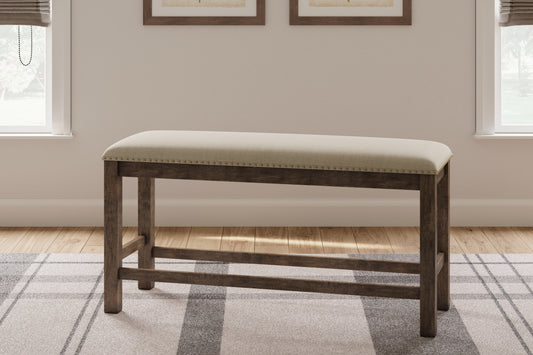 Cape Furniture Outlet - Ashley Furniture - Moriville Dining Room - RECT Dining Room EXT Table / Grayish Brown / 36"W x 86"D x 30"H - D631-45