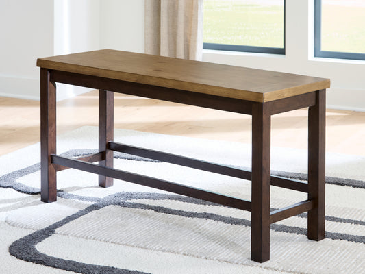 Cape Furniture Outlet - Ashley Furniture - Rylandeen Dining Room - Double Counter Bench (1/CN) - PCD651-09