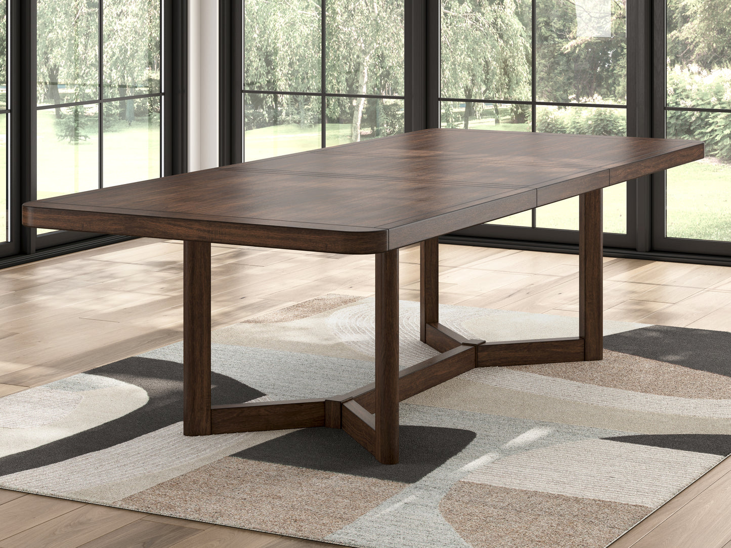 Cape Furniture Outlet - Ashley Furniture - Dilenno Dining Extension Table - RECT Dining Room EXT Table / Dark Brown - PCD857-35