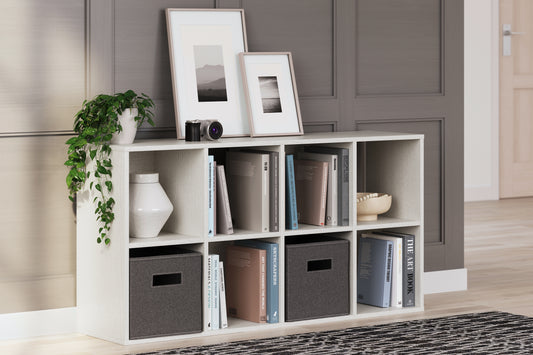 Cape Furniture Outlet - Ashley Furniture - Aprilyn Eight Cube Organizer - Eight Cube Organizer / White - EA1024-4X2