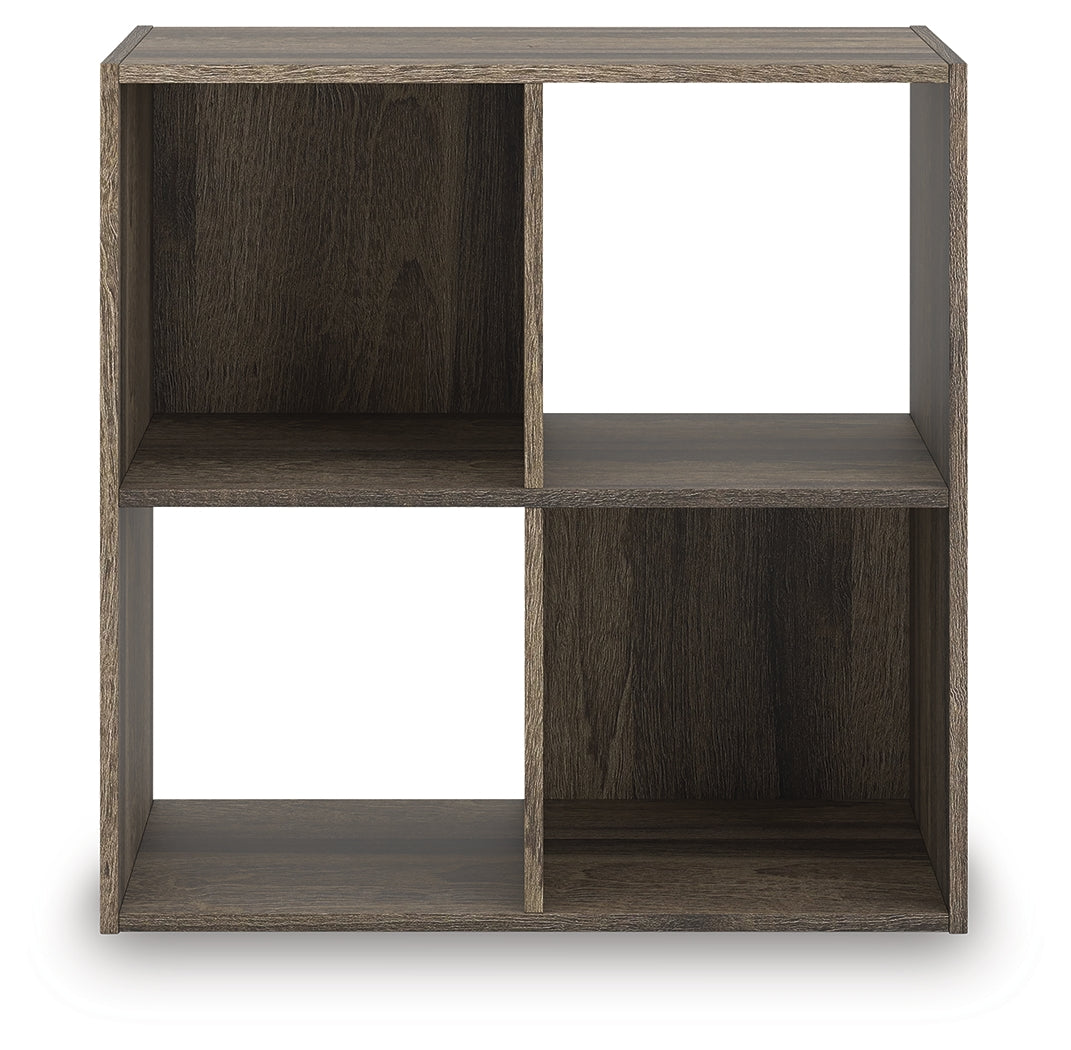Cape Furniture Outlet - Ashley Furniture - Shallifer Four Cube Organizer - Four Cube Organizer / Brown - EA1104-2X2