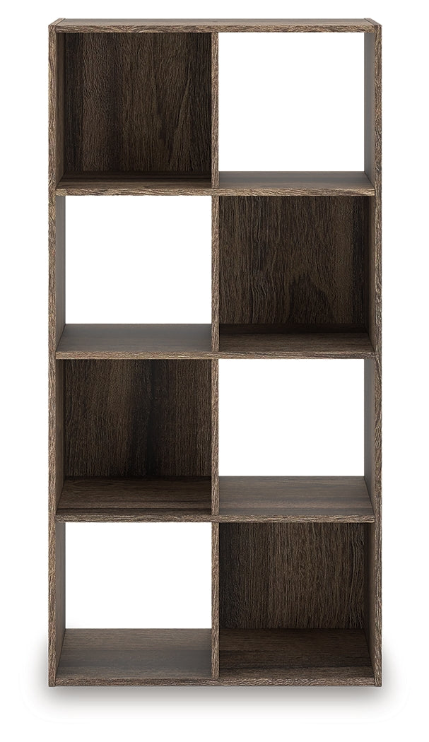 Cape Furniture Outlet - Ashley Furniture - Shallifer Eight Cube Organizer - Eight Cube Organizer / Brown - EA1104-4X2