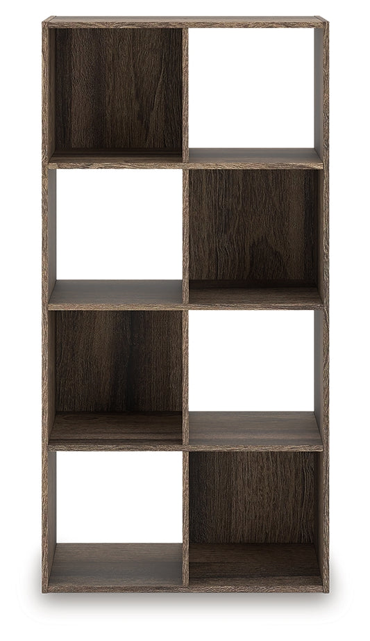 Cape Furniture Outlet - Ashley Furniture - Shallifer Eight Cube Organizer - Eight Cube Organizer / Brown - EA1104-4X2