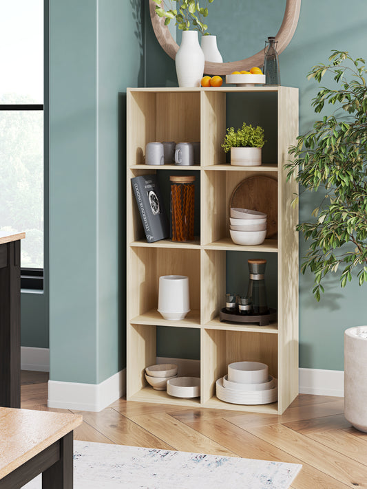 Cape Furniture Outlet - Ashley Furniture - Piperton Eight Cube Organizer - Eight Cube Organizer / Charcoal - EA5514-4X2