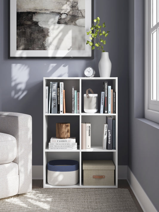 Cape Furniture Outlet - Ashley Furniture - Onita Six Cube Organizer - Six Cube Organizer / White - EA9630-3X2