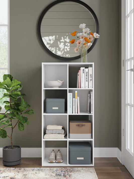 Cape Furniture Outlet - Ashley Furniture - Onita Eight Cube Organizer - Eight Cube Organizer / White - EA9630-4X2