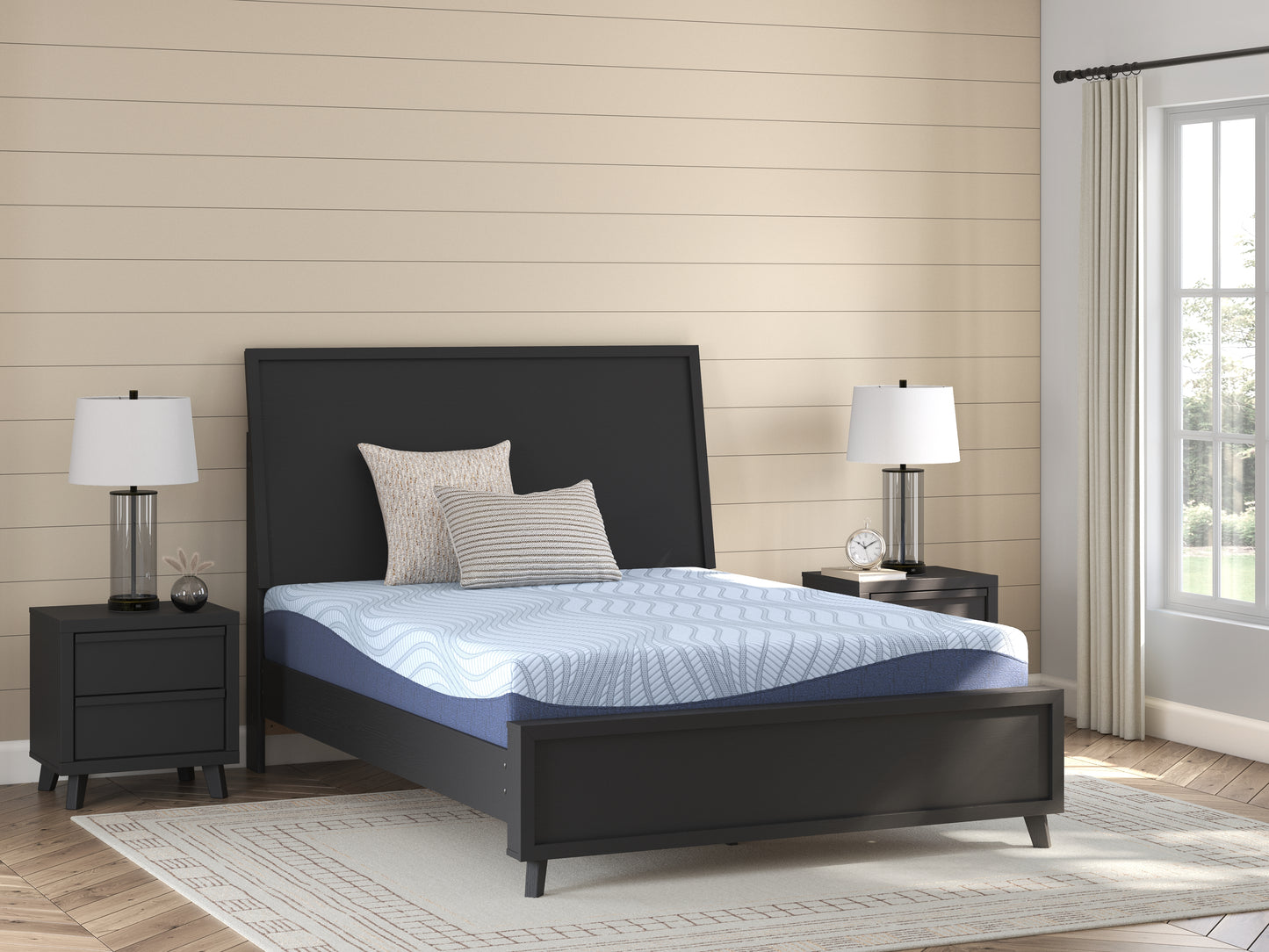 Cape Furniture Outlet - Ashley Furniture - Peak 2.0 10 Memory Foam Mattresses - Twin / White - M20511