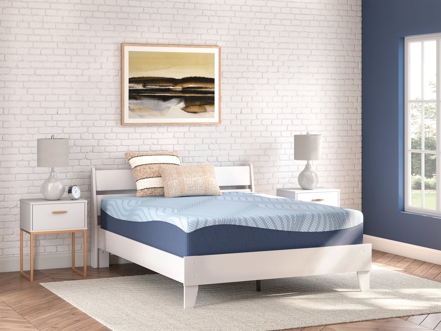Cape Furniture Outlet - Ashley Furniture - Peak 2.0 12 Memory Foam Mattresses - Twin / White - M20611