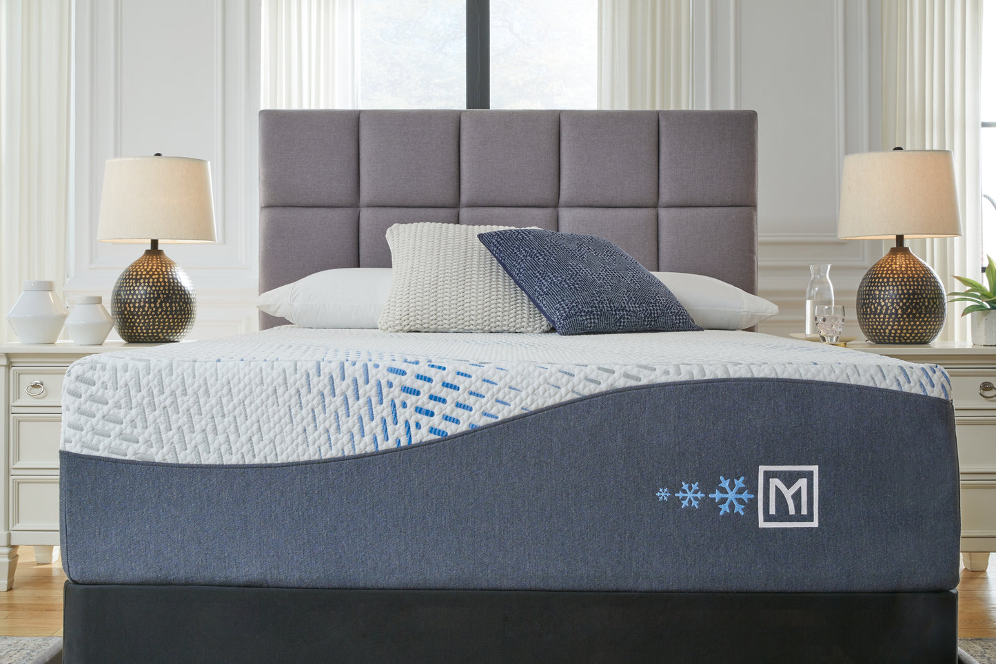 Cape Furniture Outlet - Ashley Furniture - Millennium Luxury Gel Memory Foam Mattresses - King / White - M50541