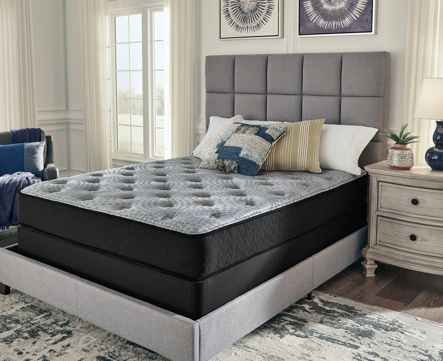 Cape Furniture Outlet - Ashley Furniture - Comfort Plus Mattresses - Queen / Gray - M50931