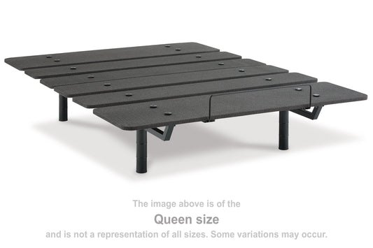 Cape Furniture Outlet - Ashley Furniture - Cosmic Power Base California King Adjustable Base - Cal King Adjustable Base / Black - M8X252
