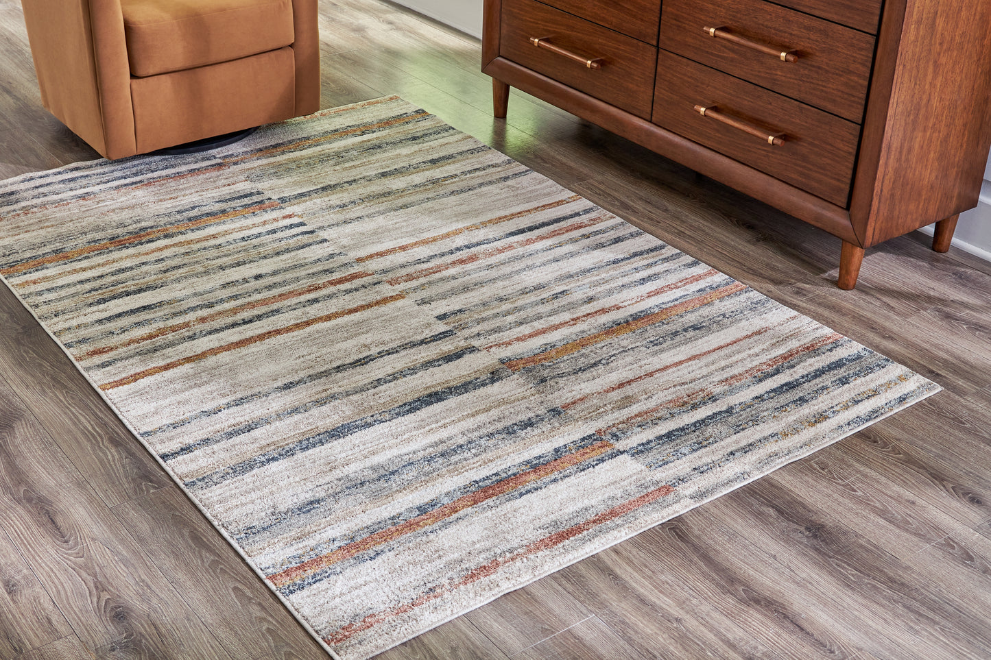 Cape Furniture Outlet - Ashley Furniture - Kemart Rug - 5' x 7' Rug / Multi - R406682