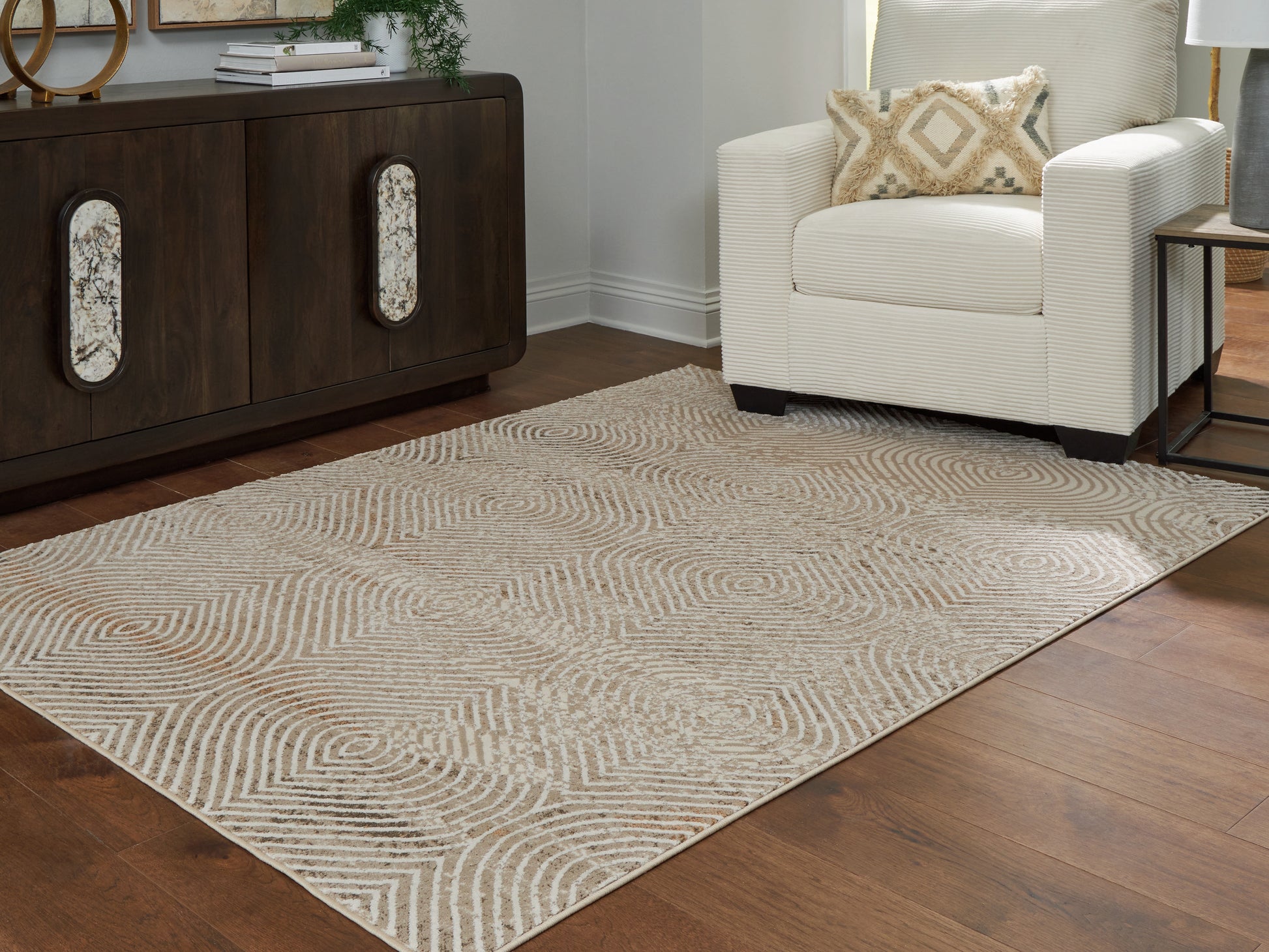 Cape Furniture Outlet - Ashley Furniture - Bachus Rug - 7'10" x 10' Area Rug / Multi - R407751